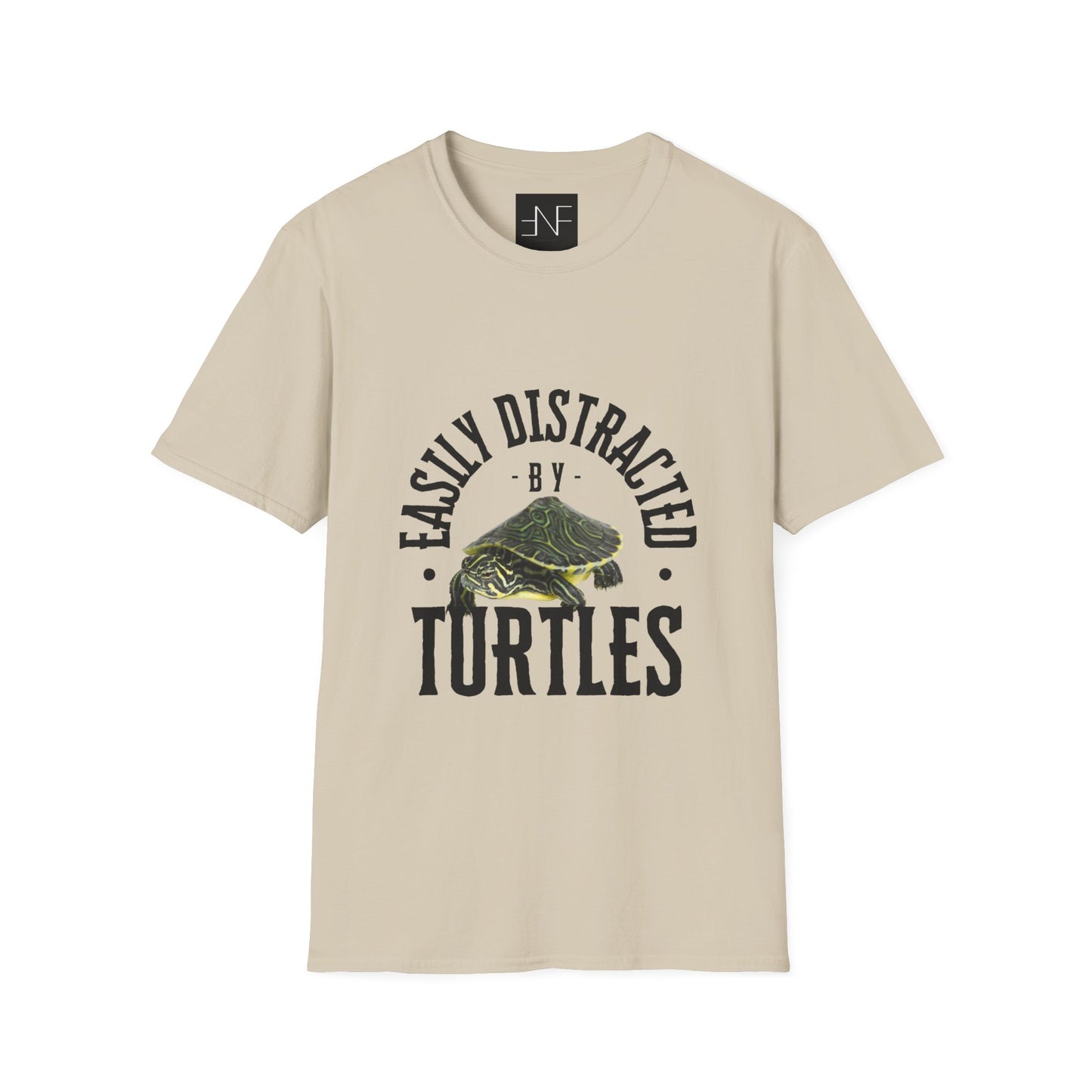 "Easily Distracted by Turtles" T-Shirt unisex style