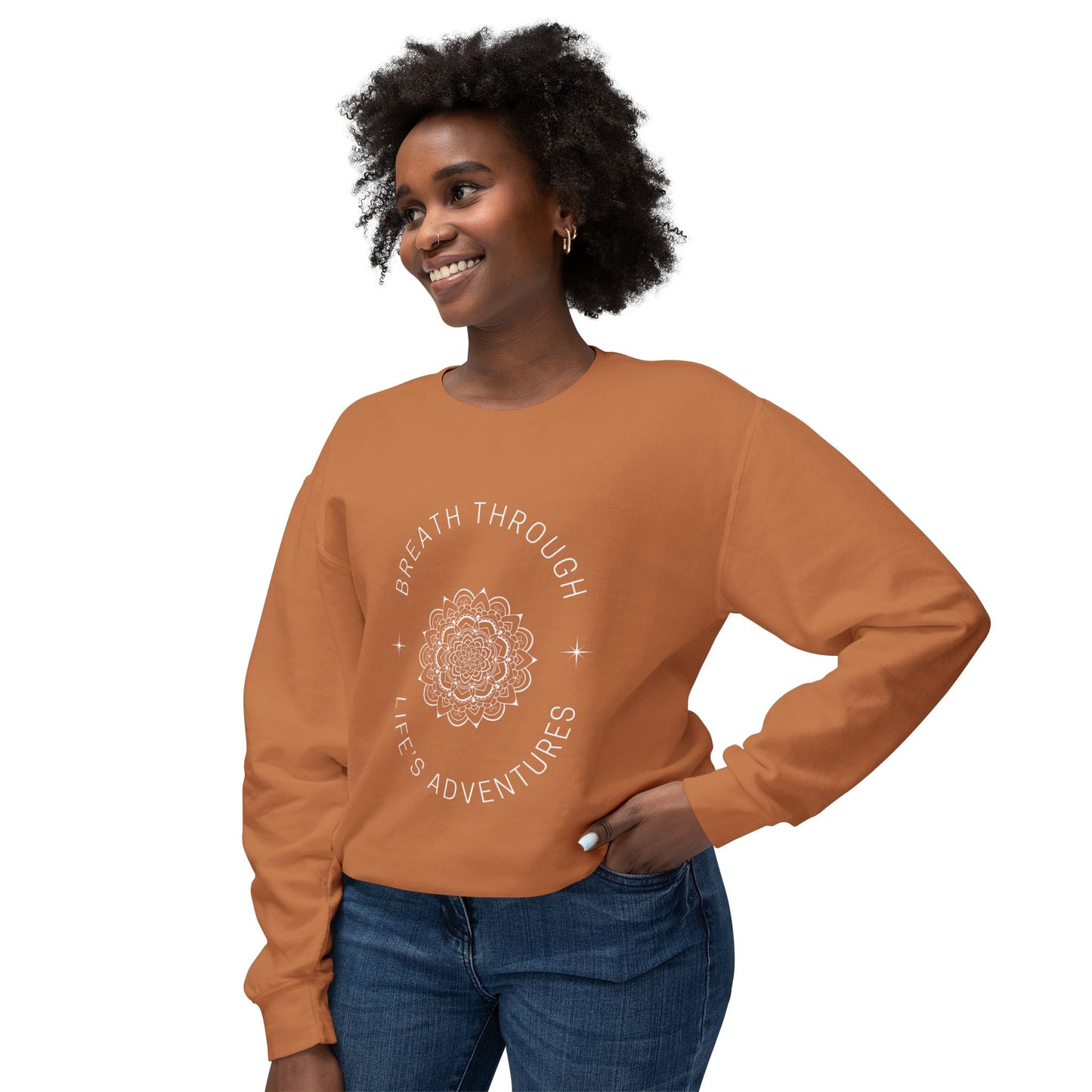 Breathe Unisex Lightweight Crewneck Sweatshirt