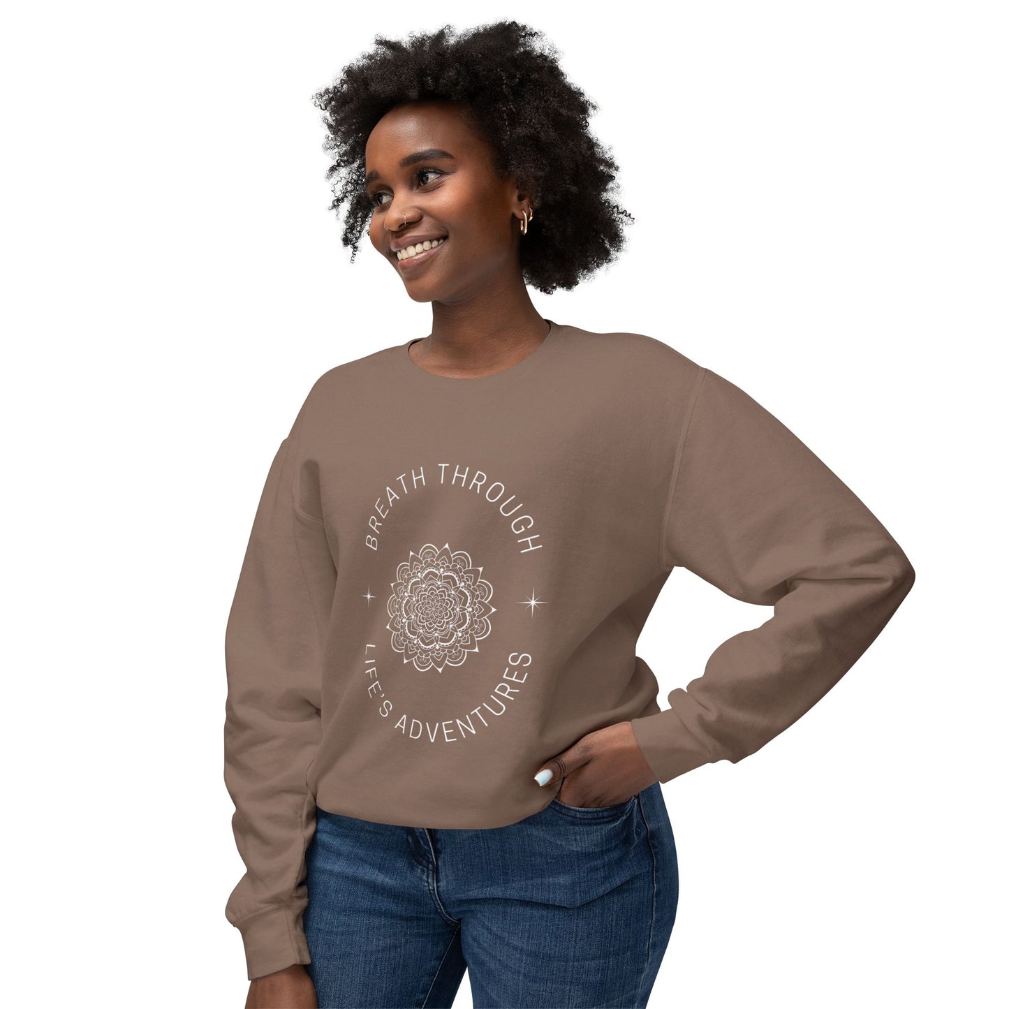 Breathe Unisex Lightweight Crewneck Sweatshirt