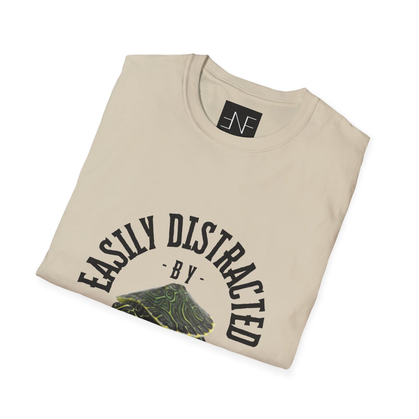 "Easily Distracted by Turtles" T-Shirt unisex style